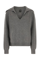Maglione in misto lana grigia -  | Wise