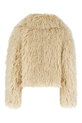 Cappotto in eco pelliccia sabbia -  | Wise