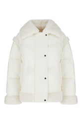 Giubbino imbottito in poliestere bianco -  | Wise