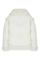 Giubbino imbottito in poliestere bianco -  | Wise