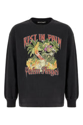 T-shirt in cotone antracite -  | Wise