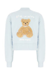 Felpa in cotone azzurro -  | Wise