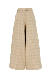 Pantalone in misto poliestere stretch ricamato -  | Wise
