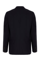 Giacca in lana blu notte -  | Wise