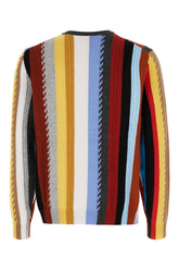 Multicolor wool blend sweater -  | Wise