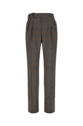 Pantalone in lana ricamata -  | Wise