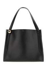 Borsa shopping Belt Tote in pelle nera -  | Wise