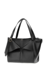 Borsa shopping Belt Cabas in pelle nera -  | Wise