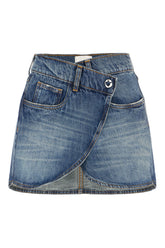 Denim mini skirt -  | Wise