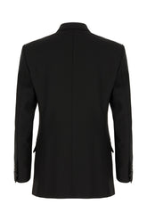 Black wool blazer -  | Wise