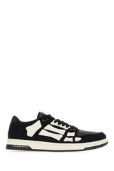 Sneakers bicolor Bandana Skel Top in tessuto e pelle -  | Wise