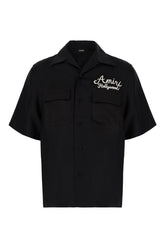 Black viscose shirt -  | Wise