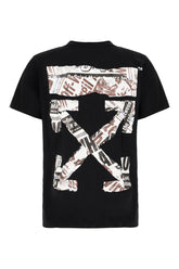 Black cotton t-shirt -  | Wise