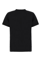 Black cotton t-shirt -  | Wise