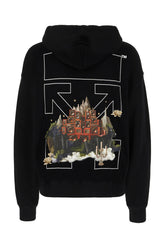 Black cotton sweatshirt -  | Wise