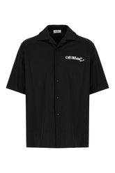 Black poplin shirt -  | Wise
