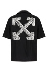Black poplin shirt -  | Wise