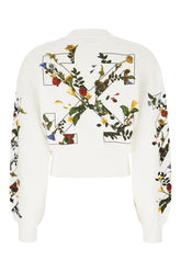 White cotton sweatshirt -  | Wise