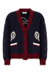 Multicolor wool cardigan -  | Wise