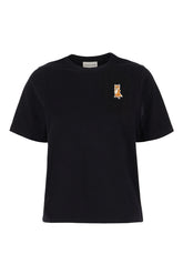 Black cotton t-shirt -  | Wise