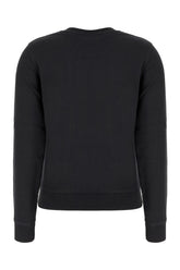 Black cotton sweatshirt -  | Wise