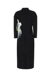 Abito in viscosa stretch stampata -  | Wise