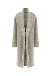Embroidered wool blend coat -  | Wise