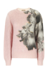 Multicolor wool blend sweater -  | Wise