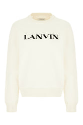 Ivory cotton sweatshirt -  | Wise
