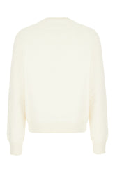 Ivory cotton sweatshirt -  | Wise