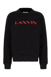Black cotton sweatshirt -  | Wise