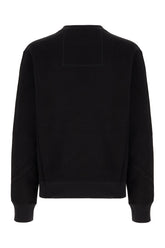 Black cotton sweatshirt -  | Wise