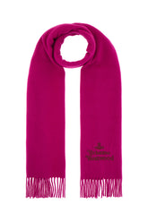 Fuchsia wool scarf -  | Wise