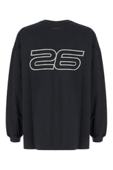 Midnight blue stretch polyester blend sweatshirt -  | Wise