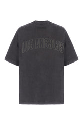 Charcoal cotton t-shirt -  | Wise