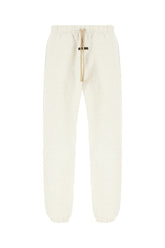 Ivory cotton blend joggers -  | Wise