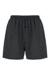 Slate stretch nylon bermuda shorts -  | Wise