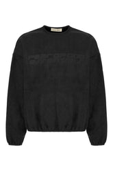 Black stretch polyester sweatshirt -  | Wise