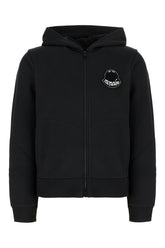 Felpa in cotone nero -  | Wise