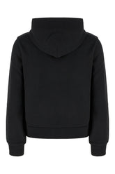 Felpa in cotone nero -  | Wise