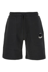 Black cotton bermuda shorts -  | Wise
