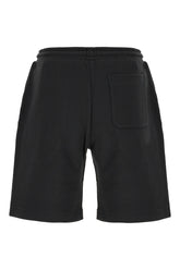 Black cotton bermuda shorts -  | Wise