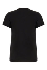 Black cotton t-shirt -  | Wise