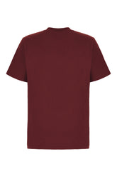 T-shirt in cotone bordeaux -  | Wise