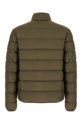 Military green polyester Baudinet down jacket -  | Wise