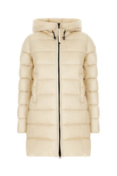 Ivory nylon Suyenne down jacket -  | Wise