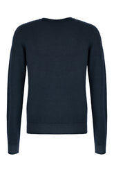 Midnight blue wool sweater -  | Wise