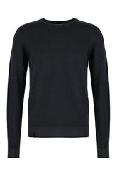 Charcoal wool sweater -  | Wise
