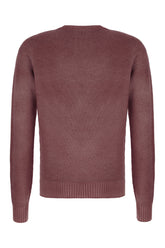 Plum wool reversible sweater -  | Wise