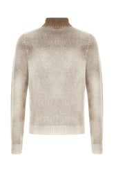 Multicolor wool blend reversible sweater -  | Wise